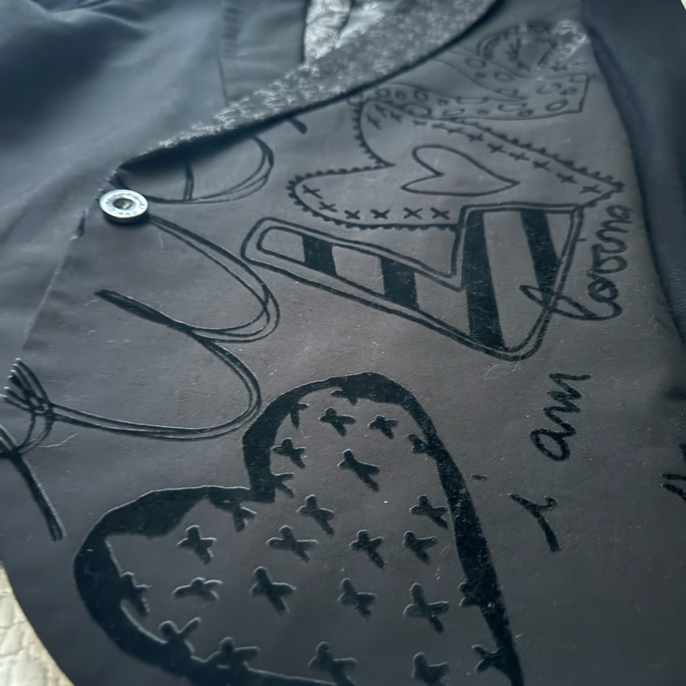 DESIGUAL BLACK BLAZER - Picture 6 of 9